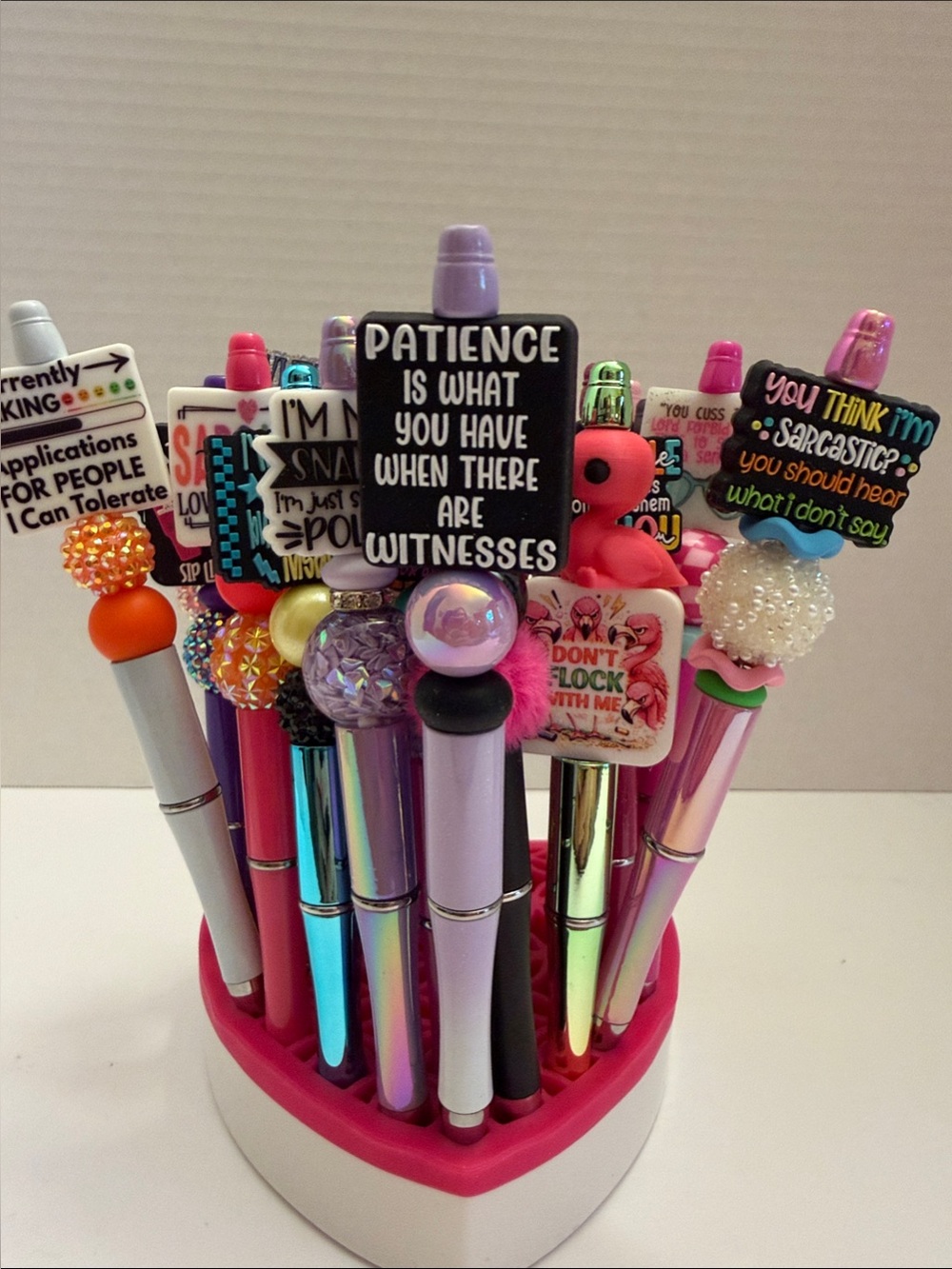 Sarcastic Beaded Pens - Choose Your Favorite